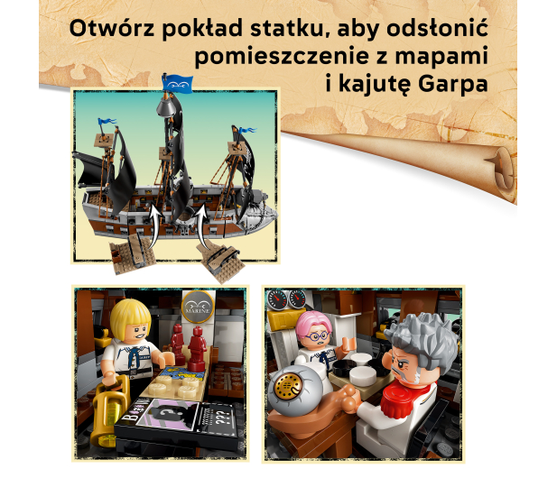 LEGO ONE PIECE 75646 Okręt Garpa - 1547420 - zdjęcie 6